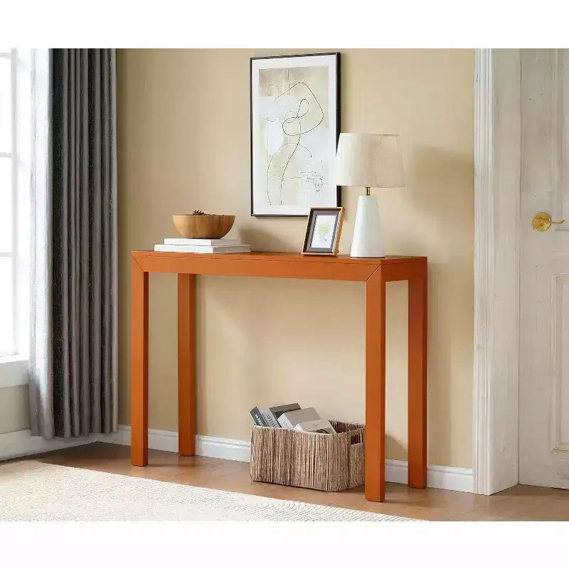 Console moderne pour entrée, table pour canapé, à placer derrière le canapé