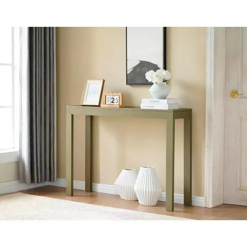 Console moderne pour entrée, table pour canapé, à placer derrière le canapé