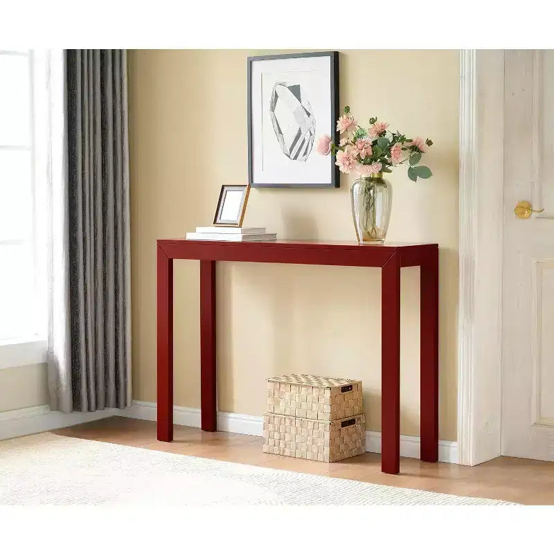 Console moderne pour entrée, table pour canapé, à placer derrière le canapé