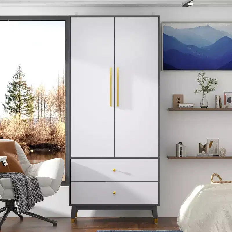 Contemporary Elegant Wardrobe Stylish Functional Armoire