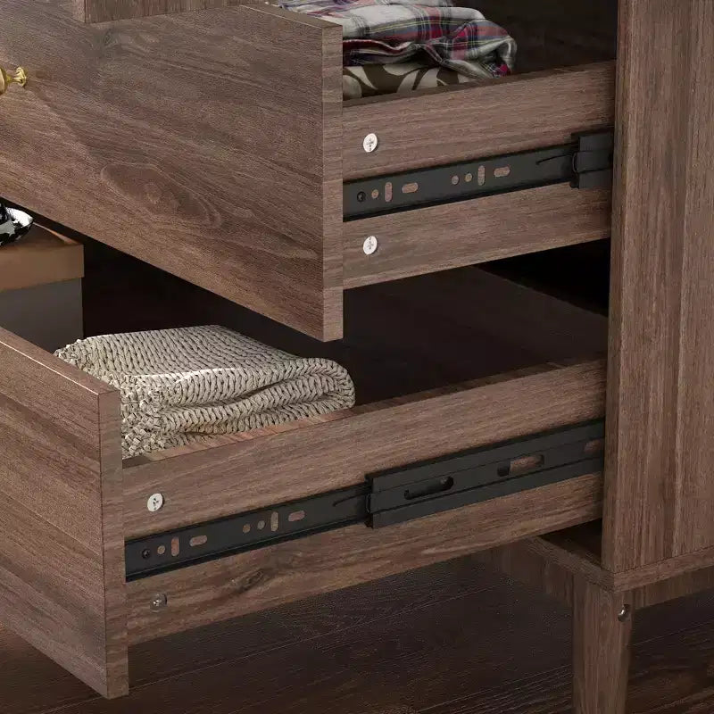 Contemporary Elegant Wardrobe Stylish Functional Armoire