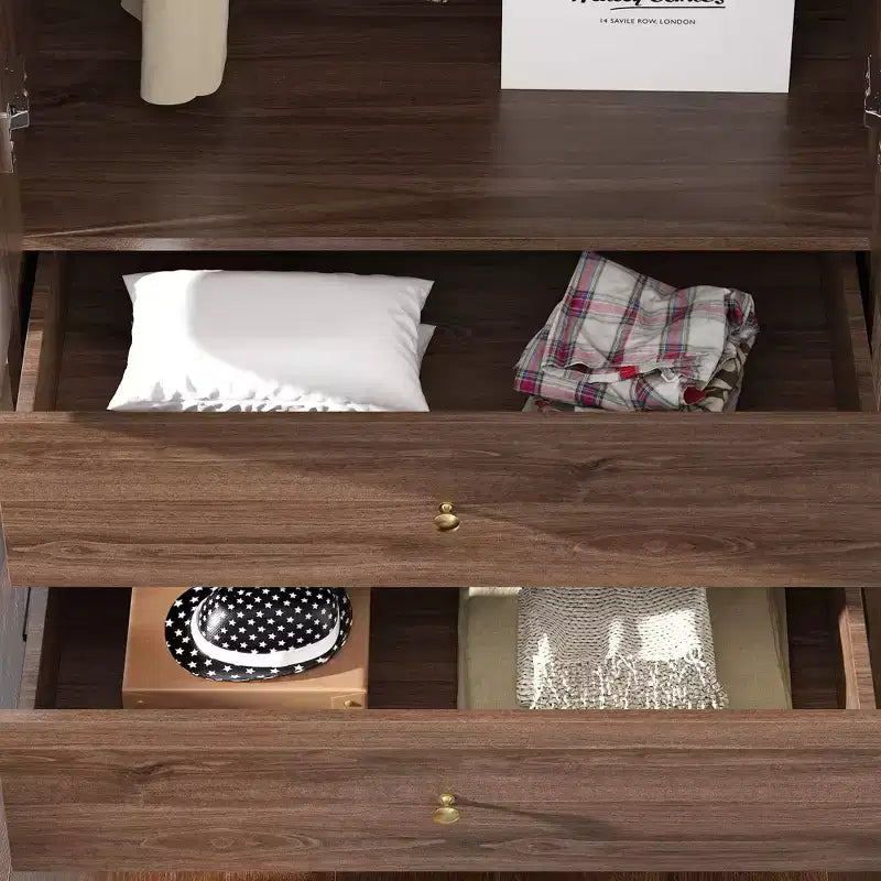 Contemporary Elegant Wardrobe Stylish Functional Armoire