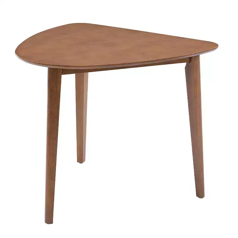 Table triangulaire moderne en bois