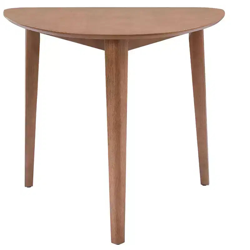 Table triangulaire moderne en bois