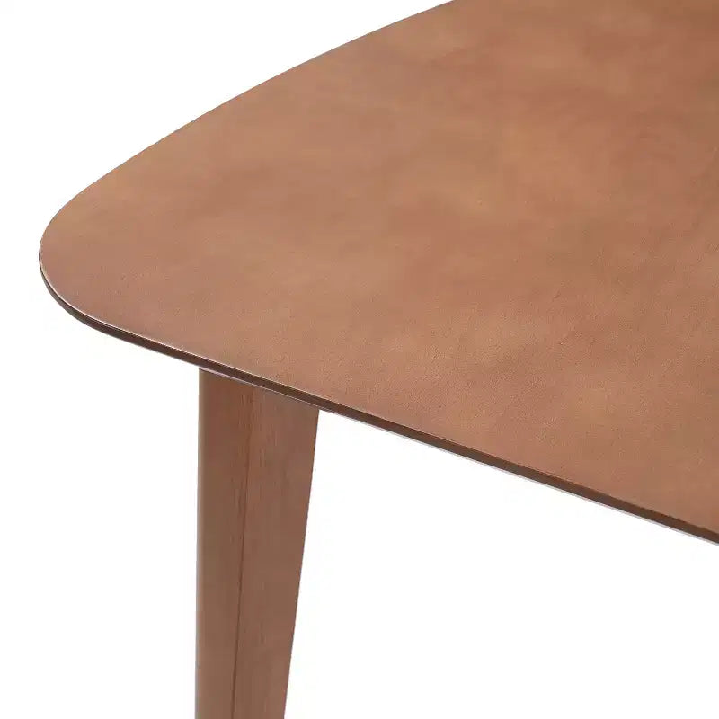 Table triangulaire moderne en bois