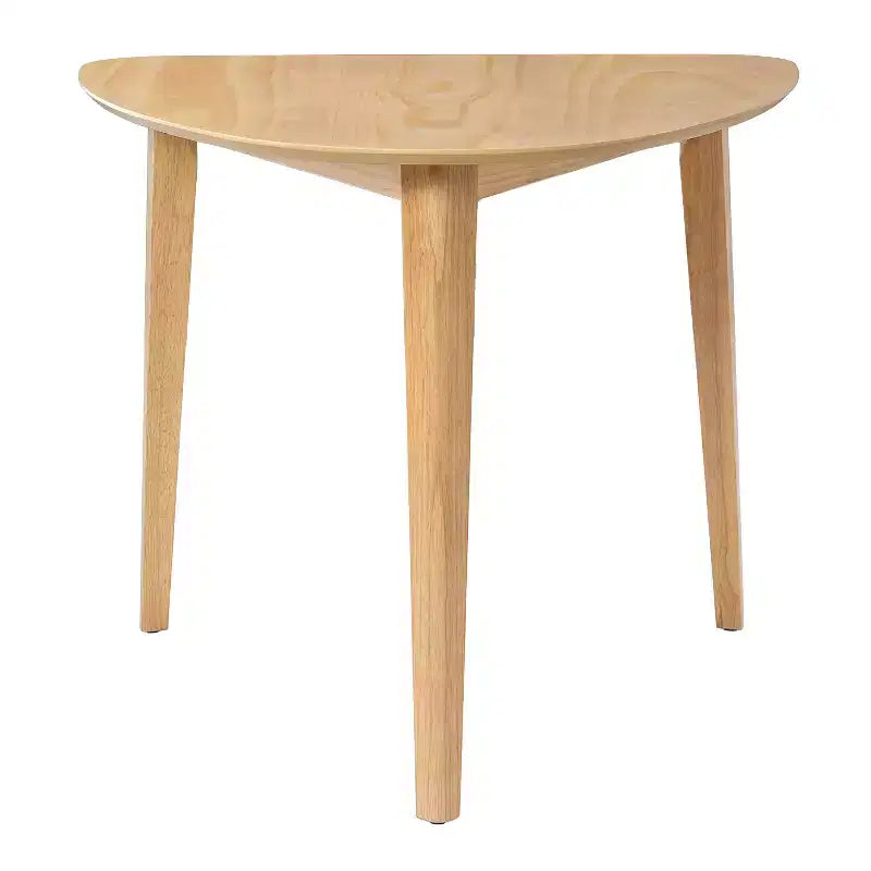 Table triangulaire moderne en bois