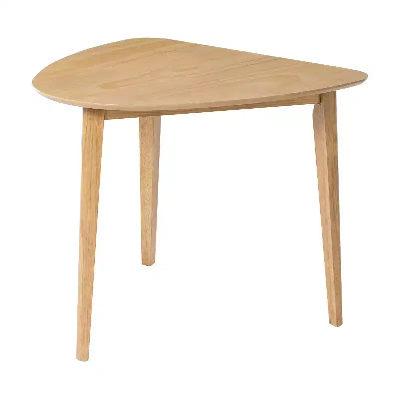 Table triangulaire moderne en bois