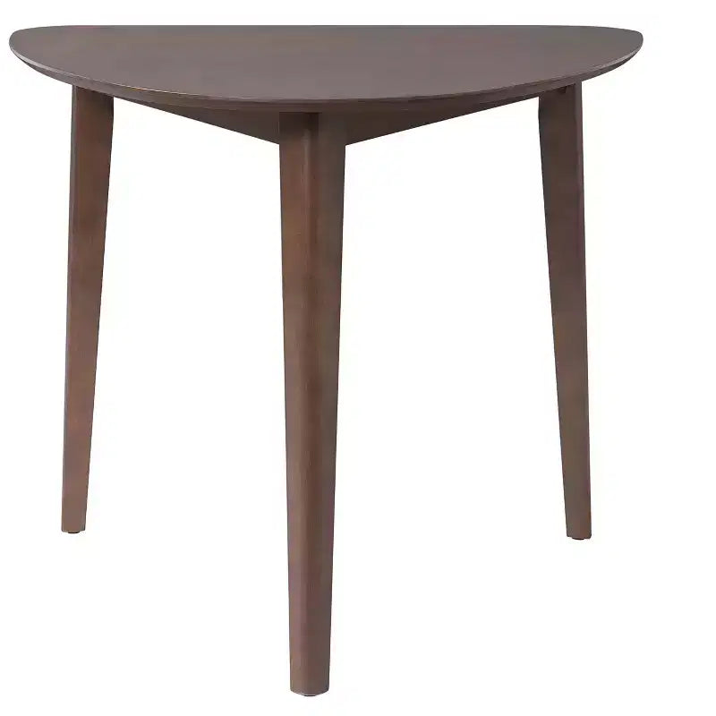 Table triangulaire moderne en bois