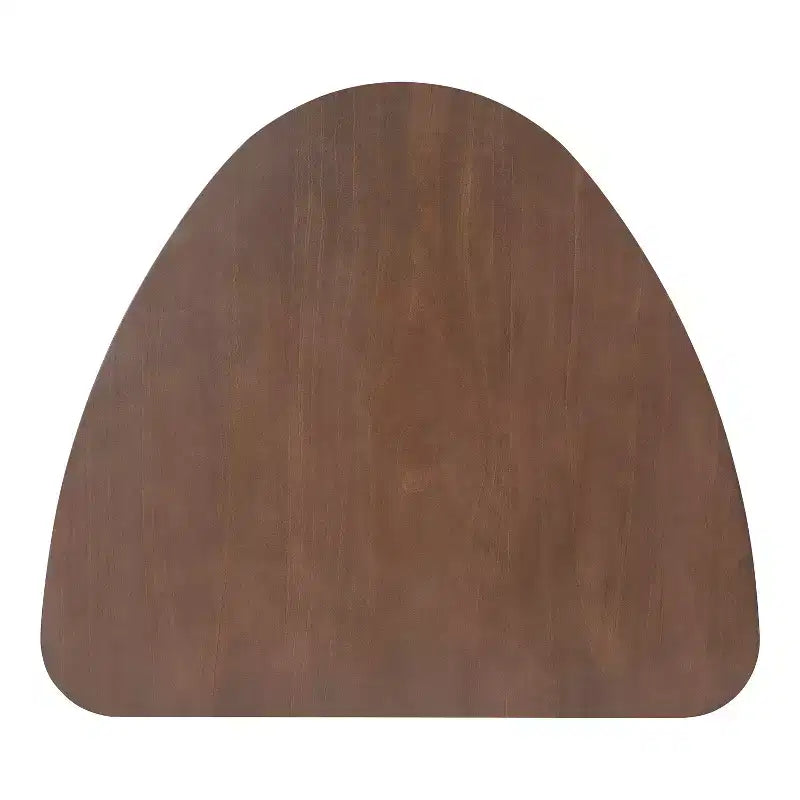 Table triangulaire moderne en bois