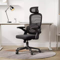 Ergonomic Office Chair Adjustable Lumbar Support 110-130 Tilt 3D Armrests Rolling