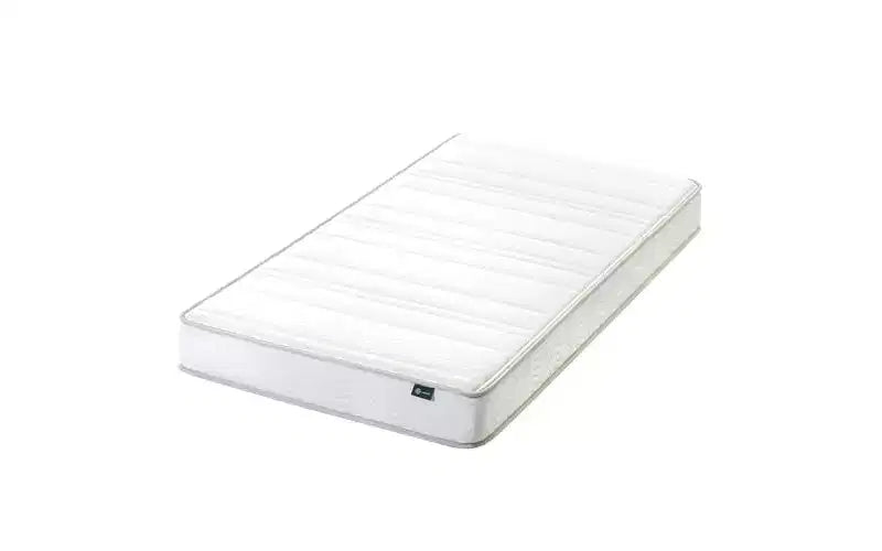 Matelas hybride de 6 pouces en mousse et à ressorts, lit simple, fermeté moyenne, soutien durable