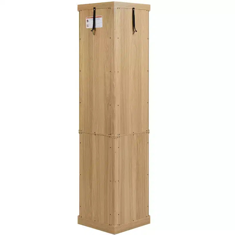 Laundry Room Hanging Cabinet Metal 1 Door 1 Shelf Wall-Mount