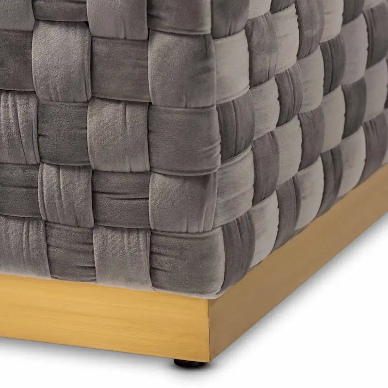 Modern Style Square Cocktail Ottoman