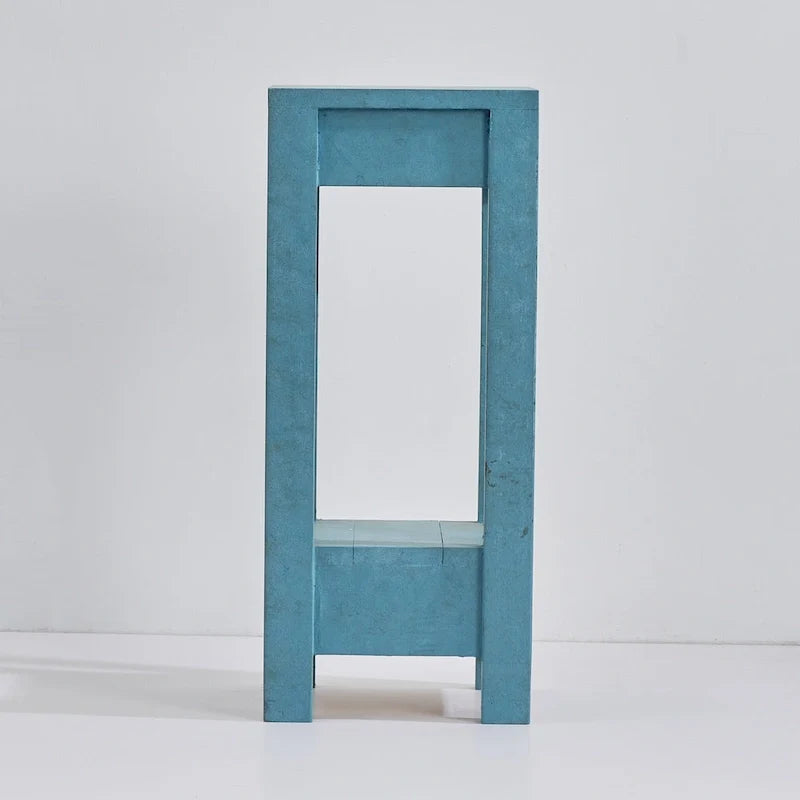 Hoher kleiner Beistelltisch, quadratischer Nachttisch fürs Schlafzimmer, neben dem Bett, fürs Wohnzimmer und Sofa, D11 * W10.6 * H26
