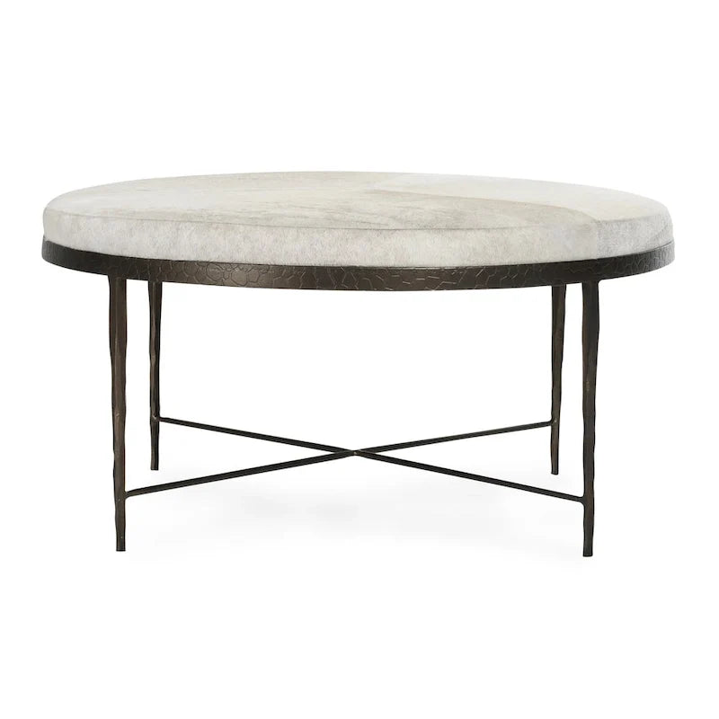 Table basse en cuir