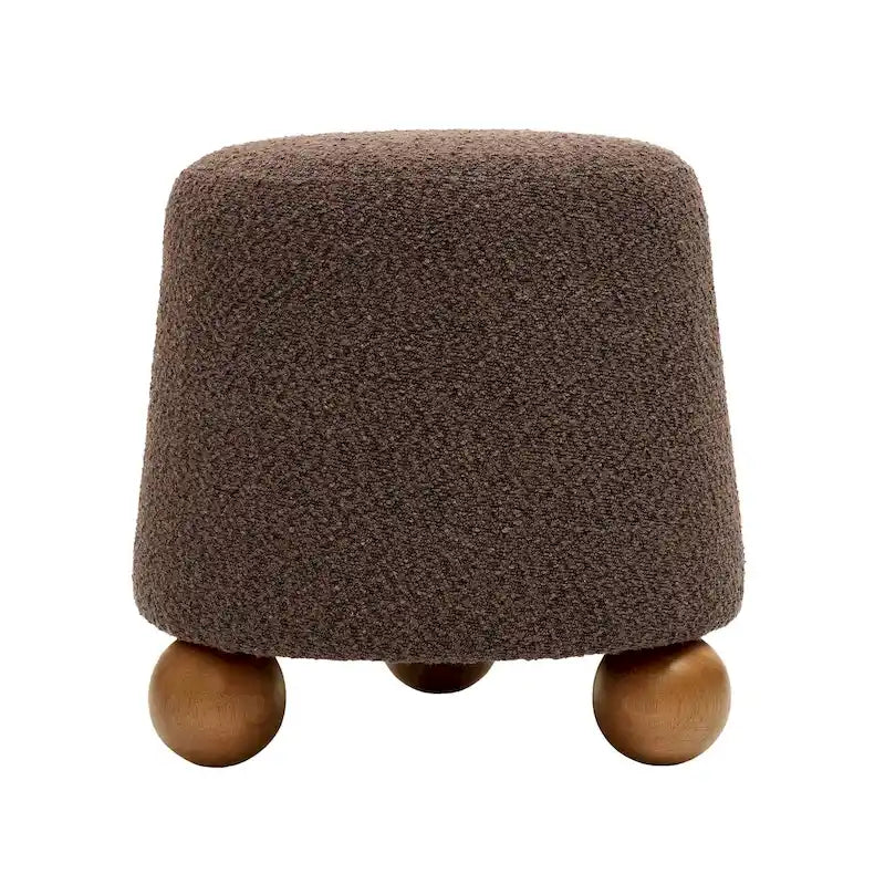 Classic Scandinavian Stylev Upholstered Stool