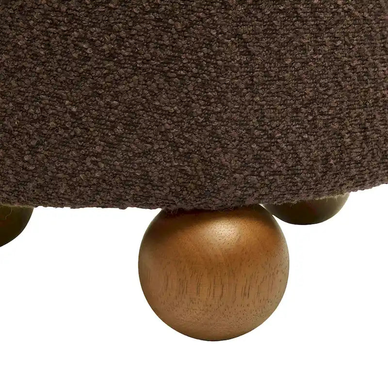 Classic Scandinavian Stylev Upholstered Stool