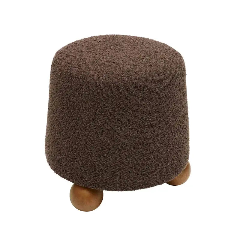 Classic Scandinavian Stylev Upholstered Stool